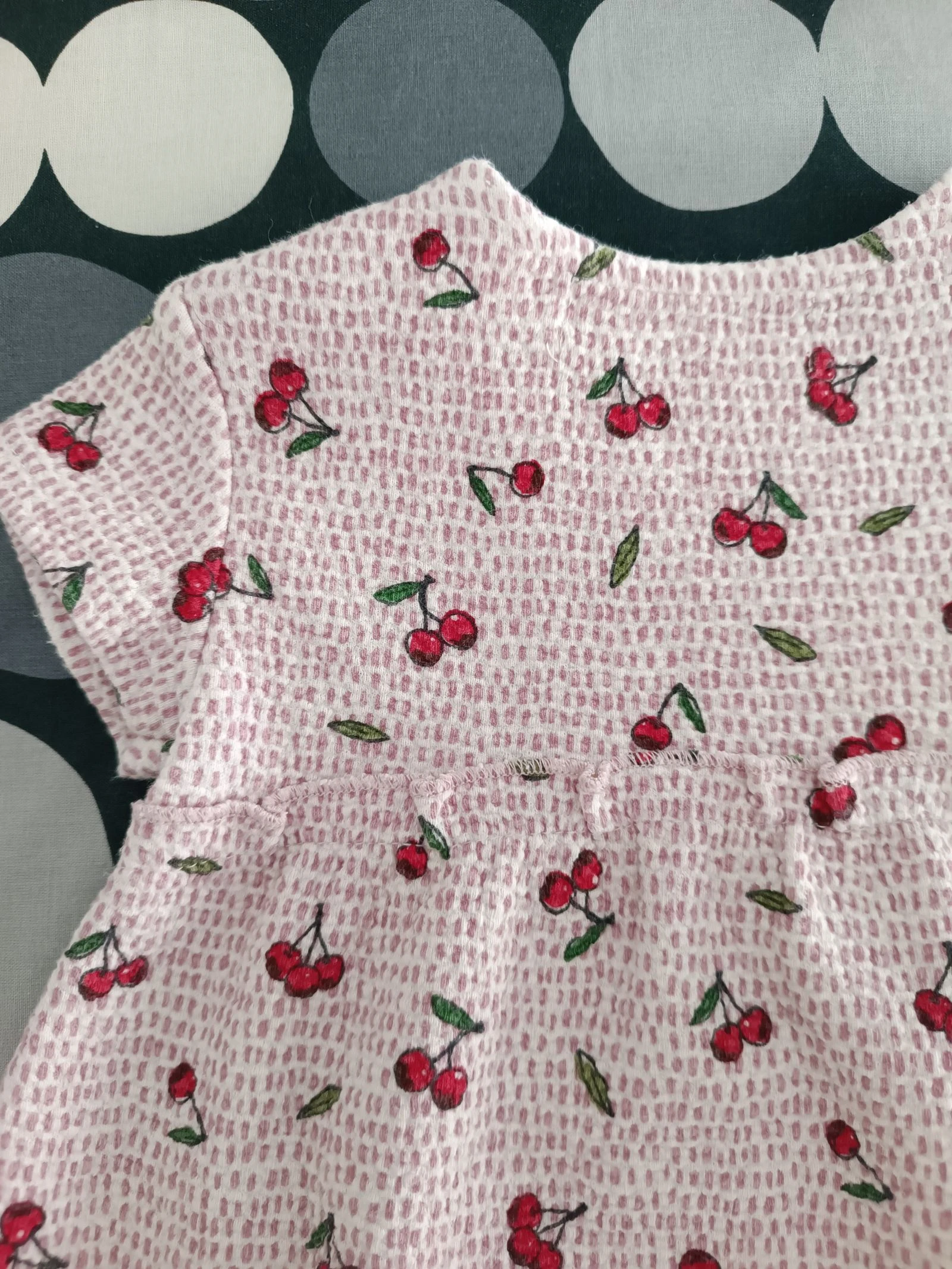 Vestido | Robe Zara 3‑6 meses - Lilás con Cerezas 🍒 – photo 5